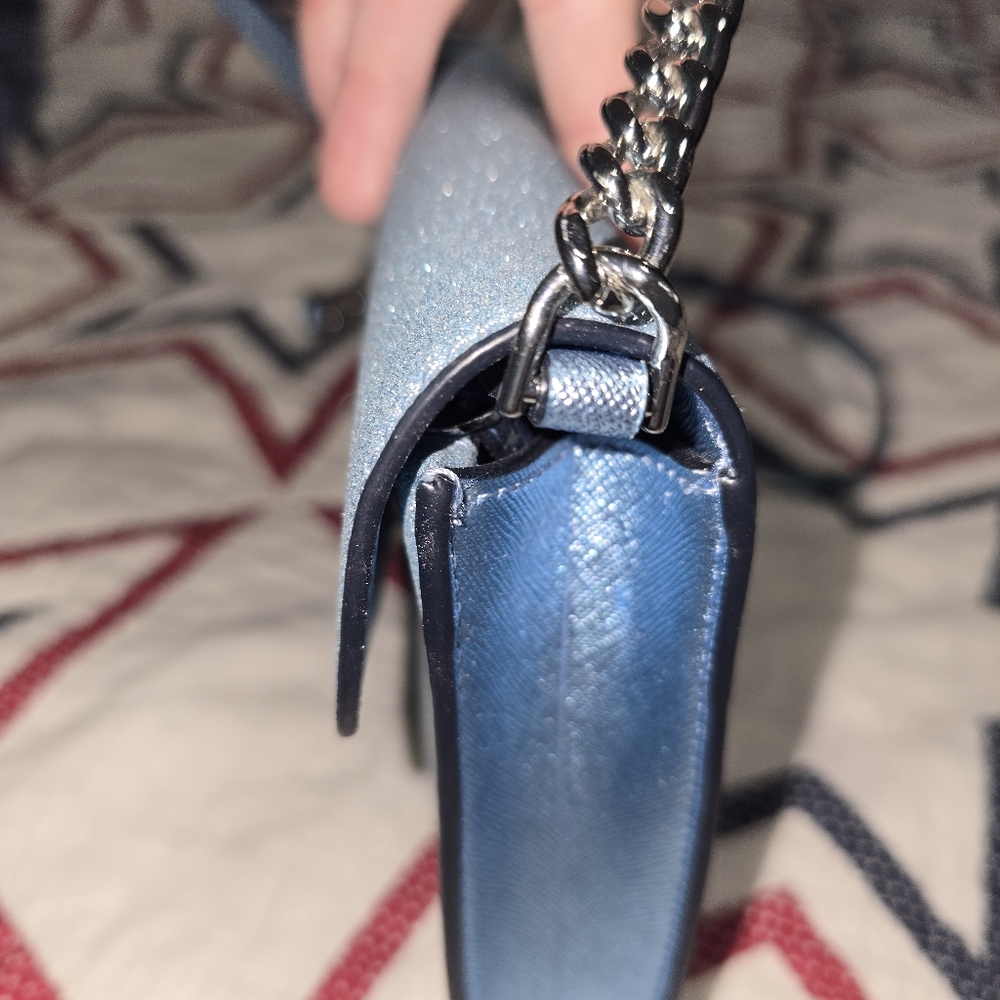 Kate Spade Frosty Sky Tinsel Flap  Crossbody - Picture 6 of 9